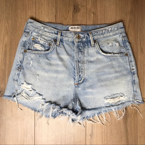 agolde jaden shorts
